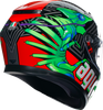 AGV K3 Helmet - Kamaleon - Black/Red/Green - Small 2118381004013S