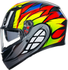 AGV K3 Helmet - Birdy 2.0 - Gray/Yellow/Red - XL 2118381004012XL
