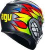 AGV K3 Helmet - Birdy 2.0 - Gray/Yellow/Red - Medium 2118381004012M