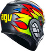  AGV K3 Helmet - Birdy 2.0 - Gray/Yellow/Red - Medium 2118381004012M 