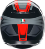 AGV K3 Helmet - Compound - Black/Red - Medium 2118381004009M