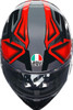  AGV K3 Helmet - Compound - Black/Red - Small 2118381004009S 