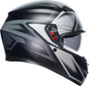  AGV K3 Helmet - Compound - Matte Black/Gray - Medium 2118381004008M 