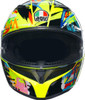  AGV K3 Helmet - Rossi Winter Test 2019 - 2XL 21183810040032X 