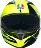 AGV K3 Helmet - Rossi WT Phillip Island 2005 - Large 2118381004002L AGV K3 Helmet - Rossi WT Phillip Island 2005 - Large 2118381004002L