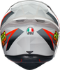 AGV K1 S Helmet - Blipper - Gray/Red - Small 2118394003030S