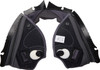  AGV Pista GP RR Cheek Pads - Gray/Cyan - 2XL 201850005623G2X 