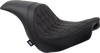 DRAG SPECIALTIES Predator Seat - Double Diamond w/ Black Sitching - Vinyl - FLSB/FXLR '18-'23 0802-1517 DRAG SPECIALTIES Predator Seat - Double Diamond w/ Black Sitching - Vinyl - FLSB/FXLR '18-'23 0802-1517