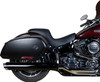 DRAG SPECIALTIES Predator Seat - Double Diamond w/ Black Sitching - Vinyl - FLSB/FXLR '18-'23 0802-1517 