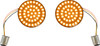  CUSTOM DYNAMICS Turn Signal Insert - LED - Amber - 1157 GEN-4-A-1157 