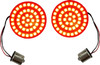  CUSTOM DYNAMICS Turn Signal Insert - LED - Red - 1156 GEN-4-R-1156 