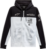 ALPINESTARS H Block Hoodie - Black/White - Large 1213510701020L