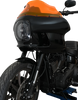 KLOCK WERKS Kolor Flare* Windshield - 9" - Orange Ice - FXRP KWW-02-0608