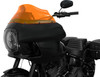  KLOCK WERKS Kolor Flare* Windshield - 9" - Orange Ice - FXRP KWW-02-0608 