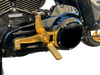 HAWG HALTERS Mid Control Conversion Kit - Gold - Knurled Pegs - FLH/FLT MCK-FH16GS-FK