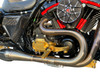  HAWG HALTERS Mid Control Conversion Kit - Gold - Knurled Pegs - FLH/FLT MCK-FH16GS-FK 