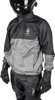 THRASHIN SUPPLY CO. Mission WP Rain Jacket - Black/Gray - Medium TMJ-11-09 