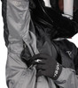  THRASHIN SUPPLY CO. Mission WP Rain Jacket - Black/Gray - Medium TMJ-11-09 