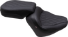MUSTANG Solo Touring Seat - w/o Driver Backrest - Black - Diamond Stitch - Chief '22-'23 88203