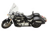  MUSTANG Wide Touring Solo Seat - Black - Plain - with Driver Backrest - C90T '15-'19 89206 