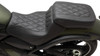  MUSTANG Squareback Seat - Passenger - Black - Diamond Stitch - Vulcan S '15-'23 76431 