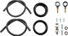  ALLOY ART Boom Box Air Cleaner Kit - Black Cover 1.8M8BP 