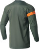  THOR Range Jersey - Army Green/Orange - 2XL 2910-7486 