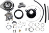  S&S CYCLE Super G Carburetor with Stealth Air Cleaner Kit - Chrome - Twin Cam 110-0152 