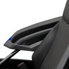  SHOW CHROME Kaliber Armrest Pads - Black w/ Black Stitching - Slingshot '15-'22 H44-1BK 