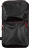  SHOW CHROME Kaliber Dash Pouch - Black with Red Zipper H44-4ZRED 