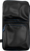  SHOW CHROME Kaliber Dash Pouch - Black with Blue Zipper H44-4ZBLUE 