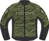  ICON Hooligan Tiger's Blood Jacket - Green - Large 2820-6154 