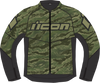 ICON Hooligan Tiger's Blood Jacket - Green - Medium 2820-6153