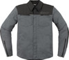  ICON Upstate Canvas CE Jacket - Gray - 2XL 2820-6245 
