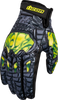 ICON Hooligan Outbreak* Gloves - Green - 3XL 3301-4658