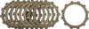 HINSON RACING Hinson Racing Clutch Plate Kit Fiber 2022-2024 Honda CRF250R FP094-9-001 