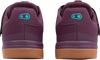CRANKBROTHERS Stamp Speed Lace Flat Shoes - Purple/Gum - US 10.5 STS29546A105