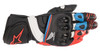  ALPINESTARS Honda GP Plus R v2 Gloves - Black/Bright Red/Blue - 2XL 3556321-1317-2X 
