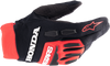 ALPINESTARS Honda Full Bore Gloves - Bright Red/Black - XL 3563823-3031-XL