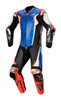  ALPINESTARS Racing Absolute v2 1-Piece Leather Suit - Black/Blue/White/Red - US 38 / EU 48 3156323718348 