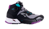 ALPINESTARS Stella CR-X Drystar? Shoes - Black/Gray/Teal/Purple - US 8 261152313708