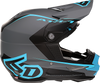 6D HELMETS ATR-1 Helmet - Stealth - Cyan - Large 10-4627