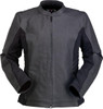  Z1R Women's Bellona Leather Jacket - Black - 2W 2813-1023 