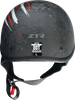 Z1R CC Beanie Helmet - Justice - Black/Red/White/Blue - XL 0103-1407