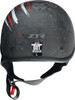  Z1R CC Beanie Helmet - Justice - Black/Red/White/Blue - Medium 0103-1405 