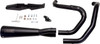  VANCE & HINES Upsweep 2-into-1 Exhaust System - Stainless Steel - Black 47627 