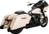  VANCE & HINES Dresser Duals Header System - Black 47351 