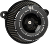 Khrome Werks Instigator Air Cleaner Black Tracer for 2017-2023 Harley-Davidson M8 Touring Models 250110