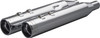KHROME WERKS Khrome Werks 4.5" HP-Plus Slip-On Mufflers for Harley Touring 1995-2016 202975 
