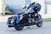  S&S CYCLE 4-1/2" GNX Slip-On Mufflers - Guardian Black 550-1078 